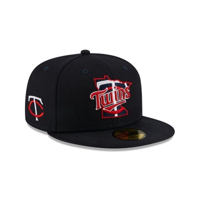 Minnesota Twins Gorra | New Era MLB Local 59fifty Fitted Cap Mexico - Azules